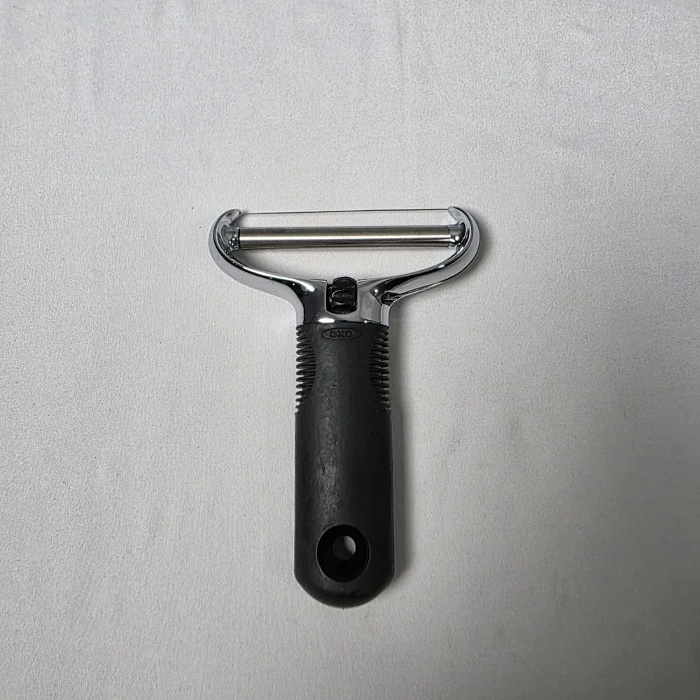 OXO Easy Grip Stainless Steel Cheese Slicer Adjustable Wire Black‎  Handle